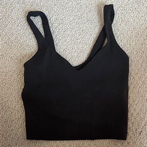 lululemon athletica Black Tank Top